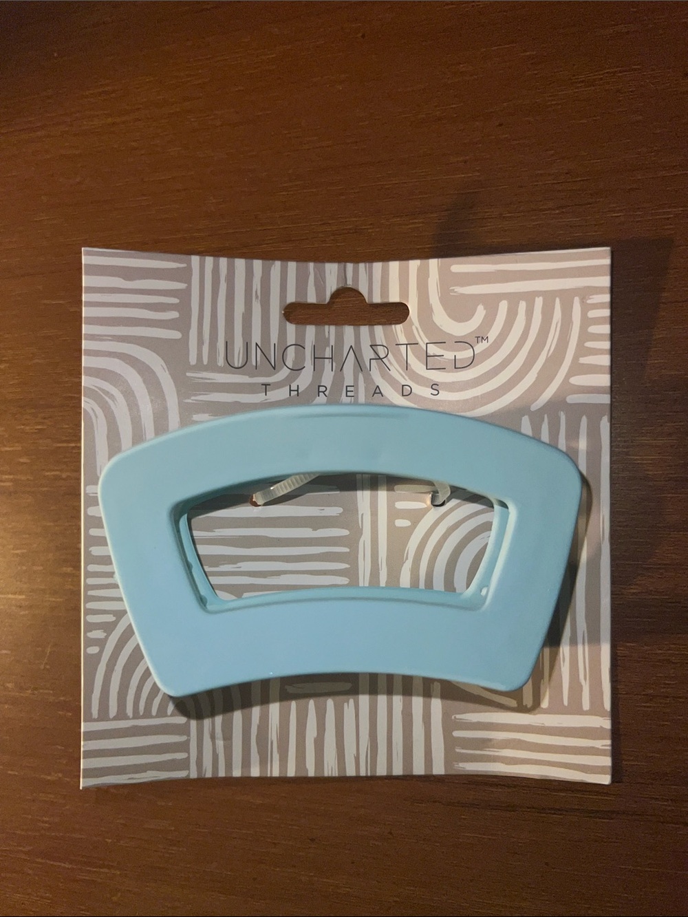 Uncharted Threads Light Blue Hair Clip